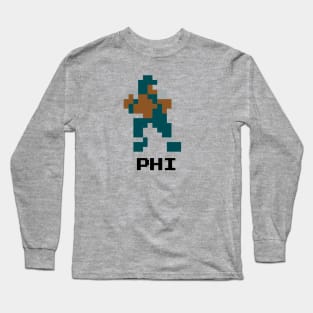 8-Bit Quarterback - Philadelphia Long Sleeve T-Shirt
